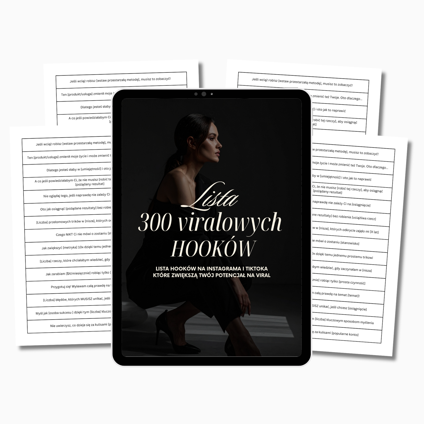 300 Viralowych Hooków na Instagram Reels i TikTok