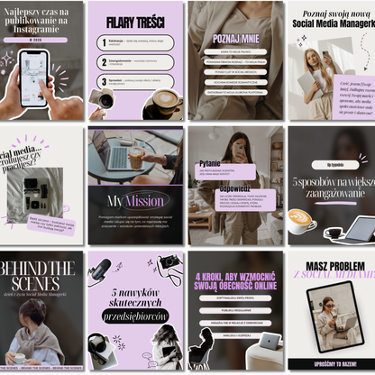45 Szablonów na Social Media #102 | Posty & Stories