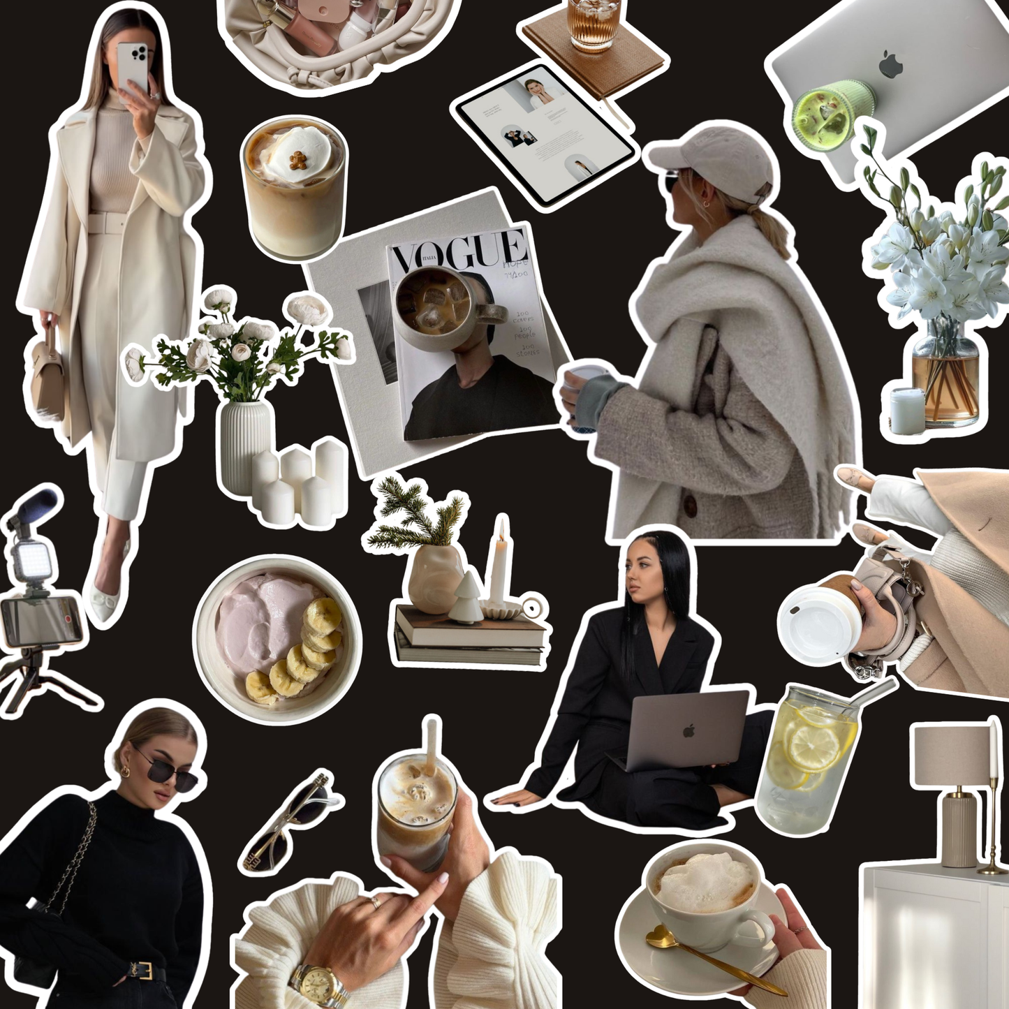 350+ Estetycznych Naklejek na Social Media | Trendy Sticker Pack Canva