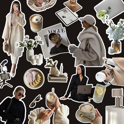 350+ Estetycznych Naklejek na Social Media | Trendy Sticker Pack Canva